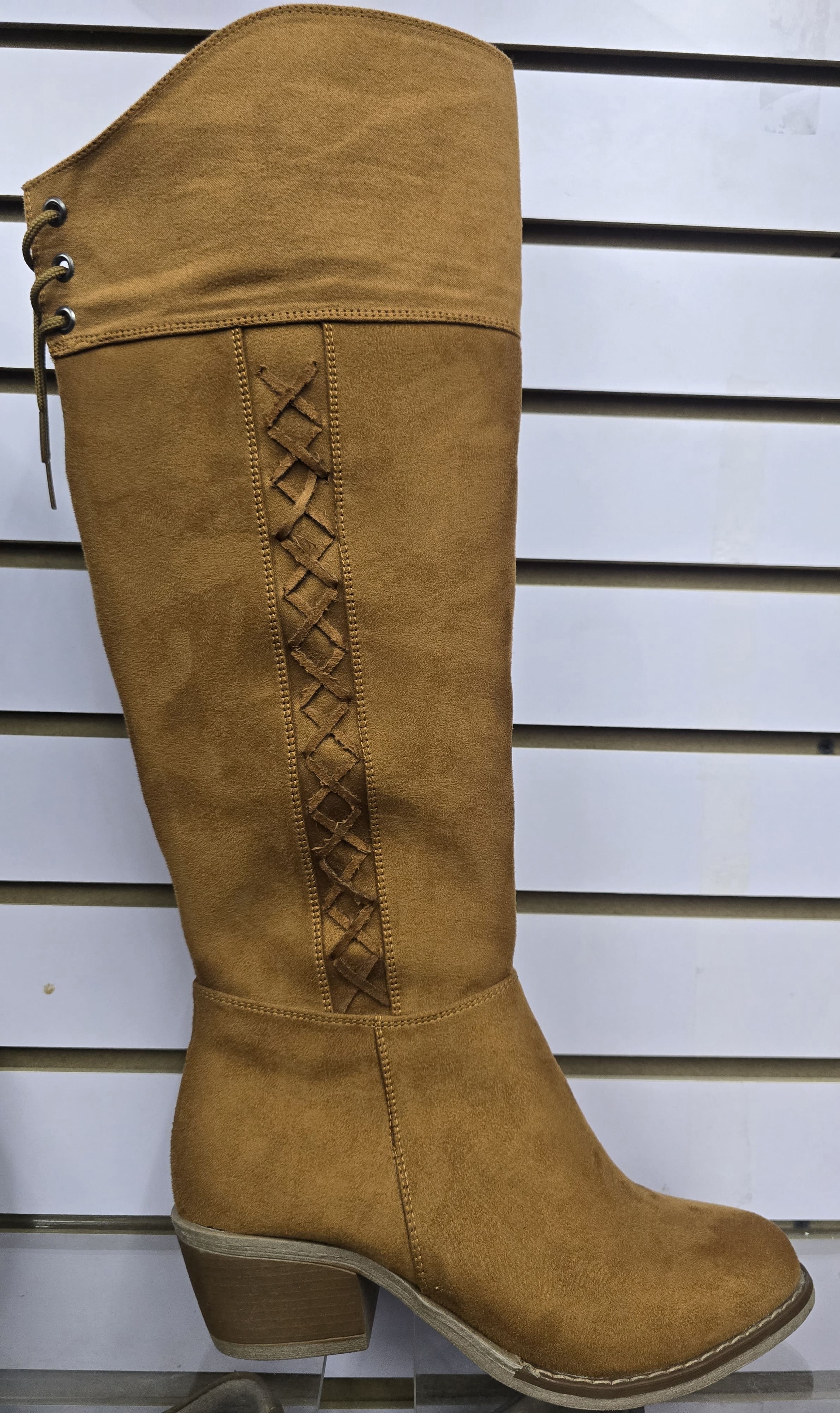 Botas Trensa Al Costado Planta Texano
